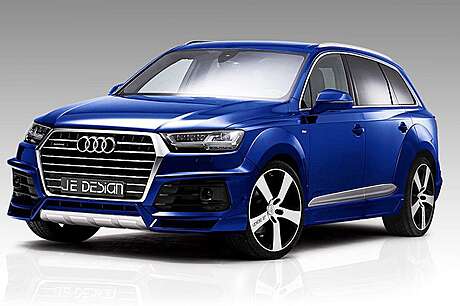 Kit de carrocería aerodinámica JE Design Widebody para Audi Q7 2015-2020 (original, Alemania)