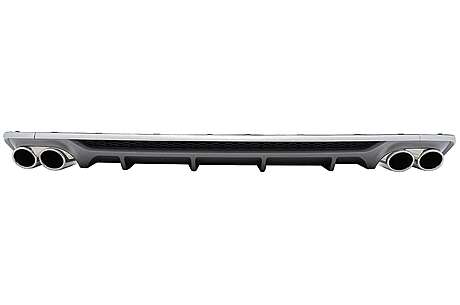 Rear Bumper Valance Air Diffuser suitable for Audi A5 F5 S-Line (2017-2019) S5 Design