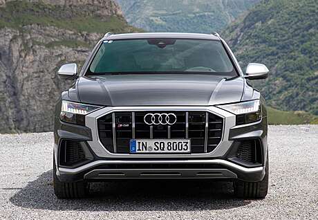 Rejilla de radiador SQ8 para Audi Q8 4M (original, Alemania)