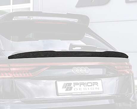 Spoiler en la tapa del maletero (inferior) Prior Design 4260609894578 para Audi Q8 4M (original, Alemania)