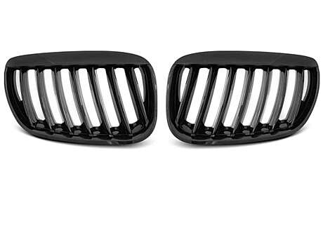 Central Grill Glossy Black BMW X5 E53 2004-2006