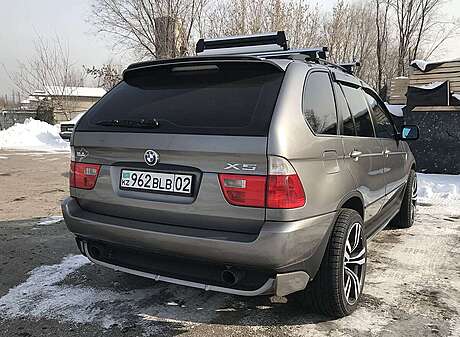 Spoiler de tapa de maletero pintable V1 para BMW X5 E53 1999-2006