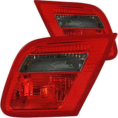 Tail Lights Trunk Red Smoke Anzo 221201 BMW E46 2000-2303 2DR / M3 2001-2006