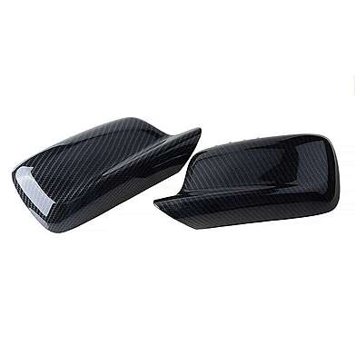 Mirror Cover Carbon Look BMW 3-Series E46 Coupe 1999-2006-2 Door / Cabrio 2000-2006-2 Door