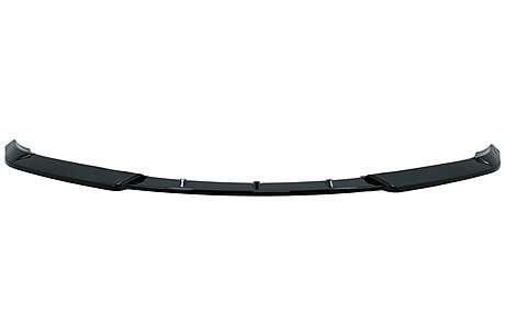 Front Bumper Add-On Spoiler Lip suitable for BMW 3 Series E46 Sedan Touring (1998-2004) Standard Piano Black