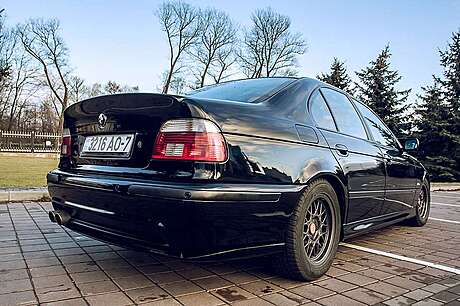 Spoiler de tapa de maletero pintable Estilo Ducktail BMW 5 E39 Sedan 1995-2004