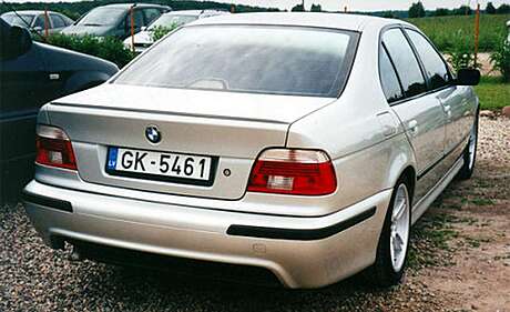 Spoiler de tapa de maletero pintable BMW 5 E39 M5 1995-2004