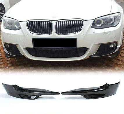 Carbon Front Bumper Splitters BMW E92 M-Sport 2007-2009