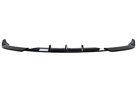 Front Bumper Add-On Spoiler Lip suitable for BMW 3 Series E92 E93 M3 (2006-2009) Coupe Cabrio Piano Black