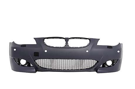 Front Bumper suitable for BMW 5 Series E60/E61 (2003-2007) M5 Design PDC 24mm