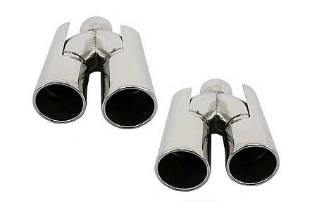 Exhaust Muffler Tips suitable for BMW E60 E90 E92 E93 F10 F30 M3 M5 M6 ACS Design