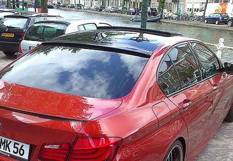 Spoiler de ventana trasera / parasol para BMW 5 F10 2010-2016 v1