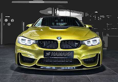 Spoiler de parachoques delantero Hamann 10F82200 BMW M4 F82 (original, Alemania)