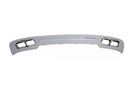 Rear Diffuser & Exhaust Muffler Tips Tailpipe Package suitable for BMW F01 (2008-up) 7 Series 760i Quad Design