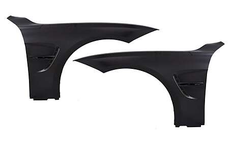 Front Fenders suitable for BMW 3 Series 3 F30 F31 (2011-2018) Sedan Touring M3 Design Black