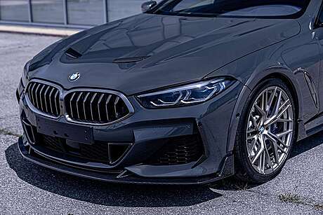 SCL-GLOBAL-Concept Cubiertas Laterales Parachoques Delantero BMW M850i ​​​​G16 (M-Power) 2021-2023