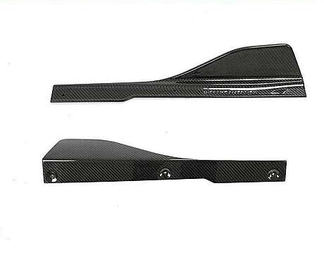 Carbon Fiber Side Skirts Splitter Lip JC Sportline CML-YBX143-PRO BMW 8 Series G16 F93 M8 2018-2022