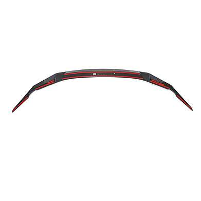 Real Carbon Fiber Front Bumper Lip Spoiler For BMW 5 Series F90 M5 Sedan 2021-2023