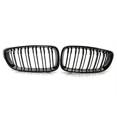 Front Bumper Central Grill Carbon Look M Performance BMW 3 Series GT F34 2014-2017