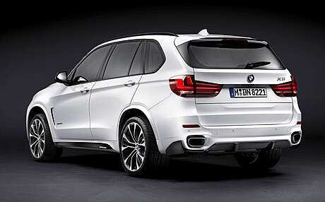 Rear Bumper Diffuser Carbon M Performance BMW X5 (F15) M-Sport