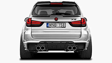 Rear Bumper with Diffuser Renegade Punisher BMW X5 F15 F85 2013-2018