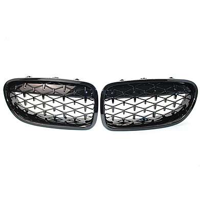 Rejillas de radiador negras Daimond para BMW F32 / F33 / F36 / F82 2013-2018