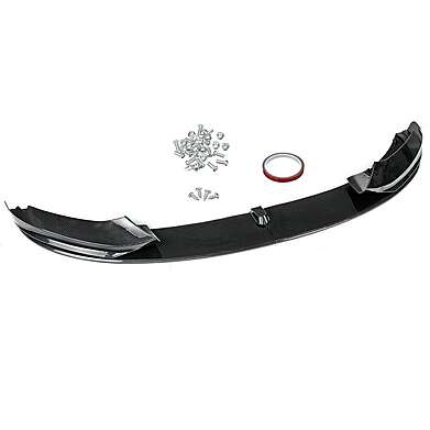 Front Bumper Lip Spoiler Carbon Look BMW F32 F33 F36 4 Series M Sport 2014-2020