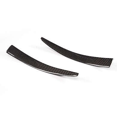 Carbon Fiber Front Bumper Splitter Fins Canard For BMW F80 M3 F82 F83 M4 2014-2020