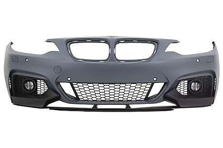 Front Bumper suitable for BMW 2 Series F22 F23 (2014-Up) Coupe Cabrio M-Performance Design