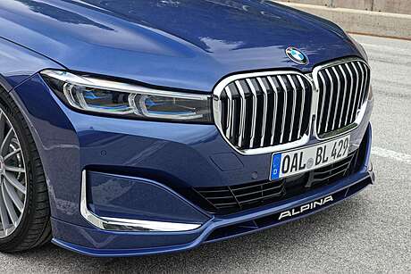 Spoiler de parachoques delantero Alpina 4110229 para BMW 7er G11 G12 restyling 2019-2023 (original, Alemania)