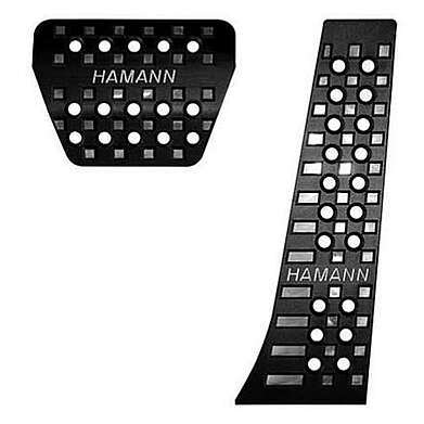 Almohadillas de pedal (negras) Hamann 80G30153 para BMW G30 G31 (original, Alemania)