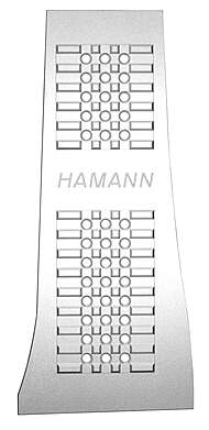 Reposapiés izquierdo (gris) Hamann 80G30132 para BMW G30 G31 (original, Alemania)