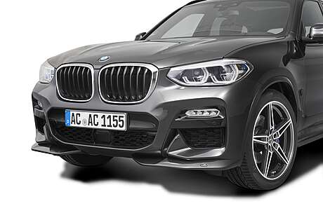 Front Bumper Splitter AC Schnitzer 5111301310 BMW X3 G01 2017-2021