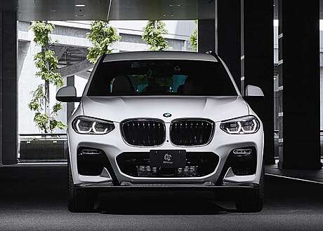 Carbon Front Lip Spoiler 3D Design 3101-30111-3D BMW X3 G01