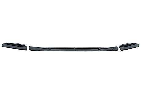 Front Bumper Spoiler Lip suitable for BMW X3 G01 X4 G02 2018-2022 M Sport Carbon Look