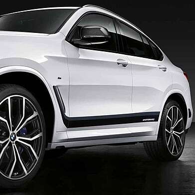 M Performance Accent Strips original 51142447017 para BMW X4 G02 2018-2023