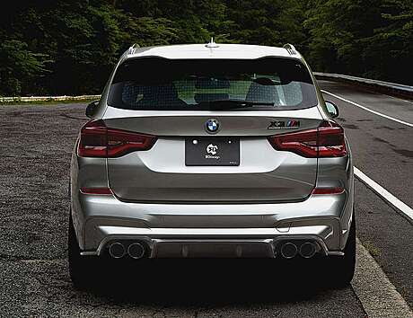 Carbon Rear Bumper Diffuser 3D Design 3108-29711-3D BMW X3M F97 2019-2022