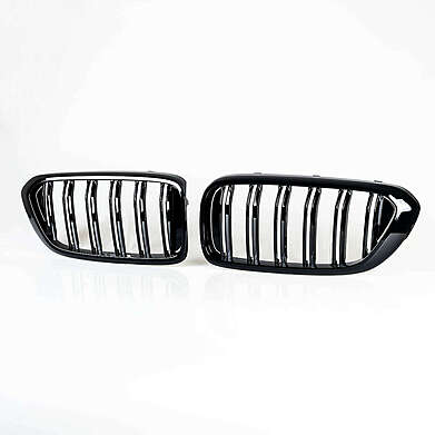 Rejillas de radiador M Performance en negro brillante para BMW G32 6 Series GT 2017-2023