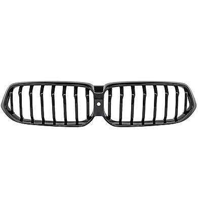 Rejillas de Radiador Negro Brillo para BMW G32 Serie 6 GT 2021-2023