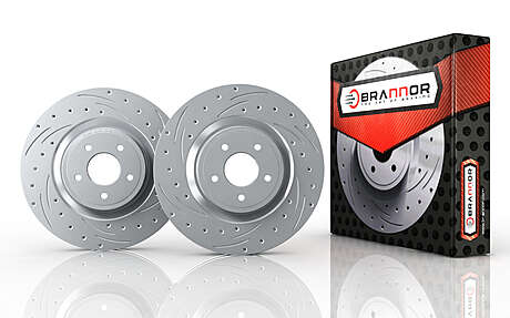 Front Brake Disk Brannor BR2.0924 Infiniti QX70 (FX) 2009-2011 (S51 3.5)