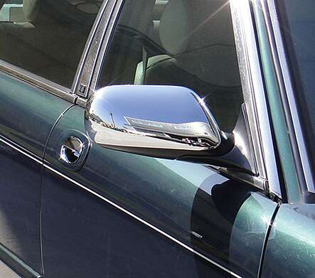 Chrome Mirror Cover IDFR 1-JR819-03C Jaguar X-J8 1997-2003