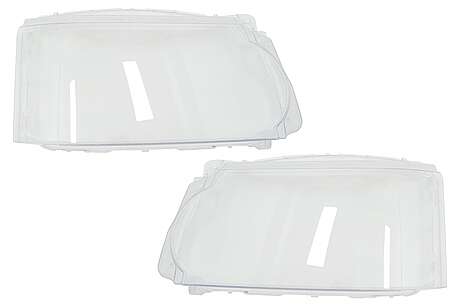 Headlights Lens Glasses suitable for Land Range Rover Sport L320 Facelift (2009-2013) Clear Glass Optics