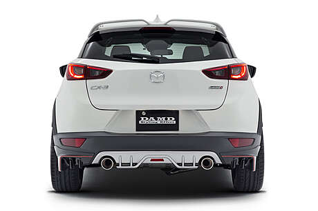 Faldón trasero para pintar DAMD para Mazda CX-3 2015-2020