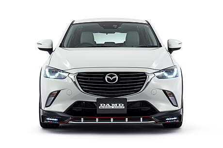 Faldón delantero para pintar DAMD para Mazda CX-3 2015-2020