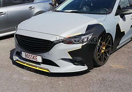 Spoiler inserto entre colmillos MV-Tuning para Mazda 6 (restyling) / Atenza GJ 2015-2018