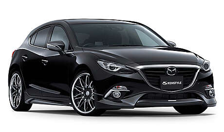 Kit de carrocería aerodinámica Kenstyle para Mazda 3 BM 2014-2018 (original, Japón)