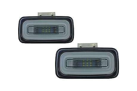 LED Rear Bumper Fog Lamp Light Bar suitable for Mercedes G-Class W463 (1989-2015) Smoke