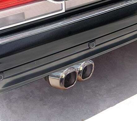 Chrome Muffler Tip IDFR 1-MB601-03C Mercedes Benz W140 1991-1998