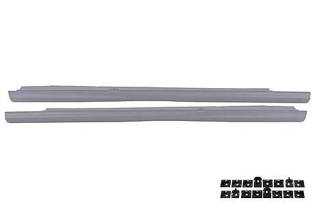 Side Skirts suitable for Mercedes S-Class W221 (2005-2013) S65 Design Short Version