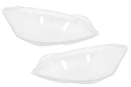 Headlights Lens Glasses suitable for Mercedes S-Class W221 (2005-2013) Clear